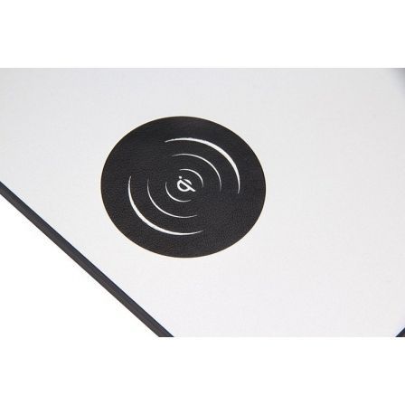 Subblim Alfombrilla con cargador inalámbrico Aluminum Silver 10W